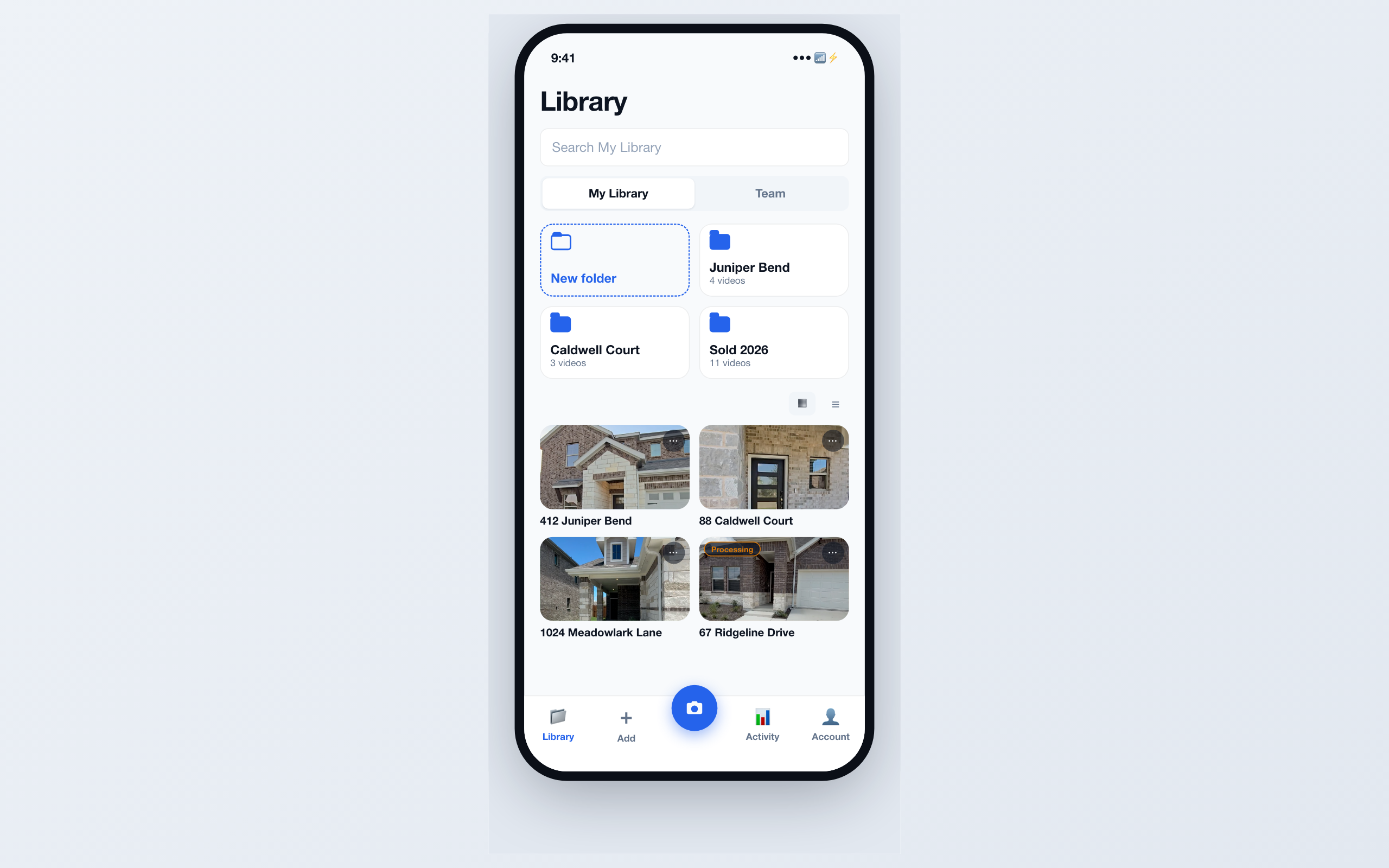 BuilderSwipe Your Library